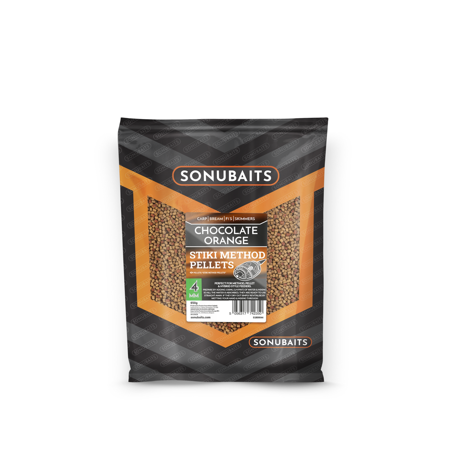 Stikki method pellets chocolat orange 2mm
