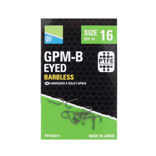 Gpm-B  hook Eyed Barbless