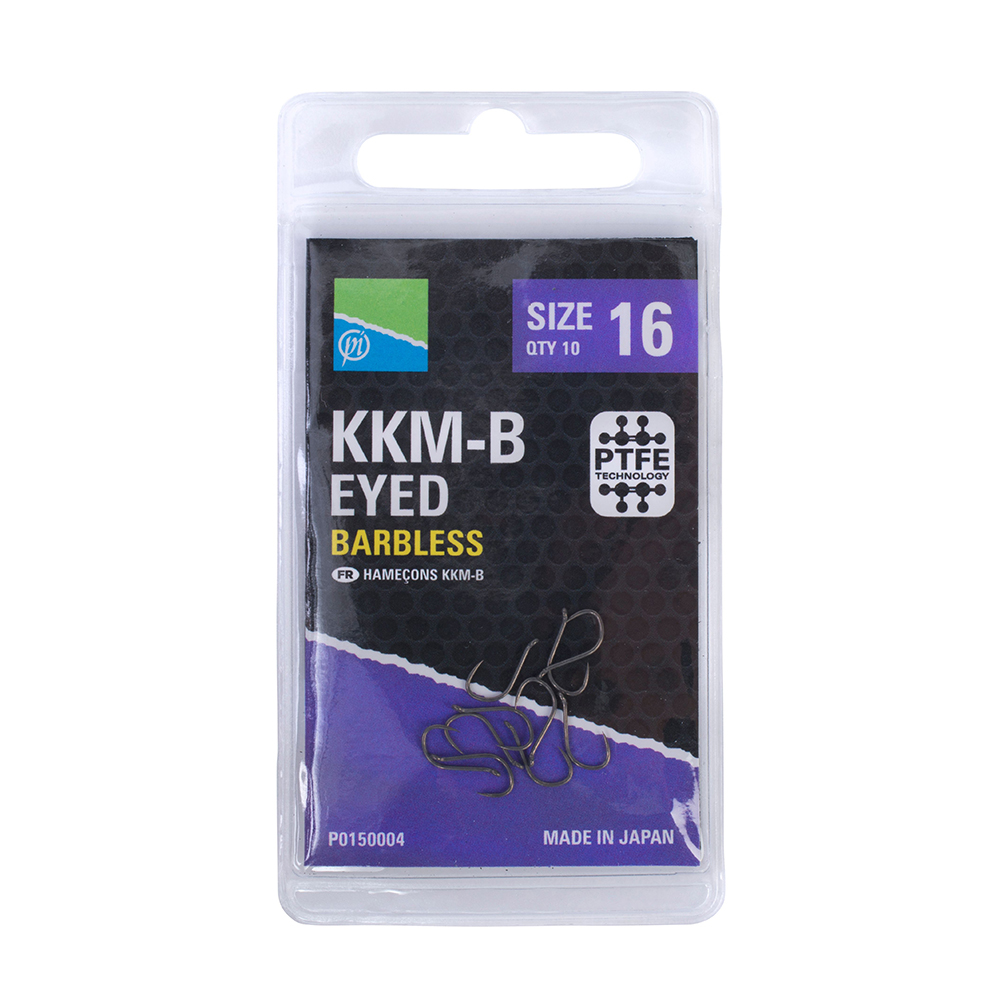 Kkm-B Hooks Eyed Barbless