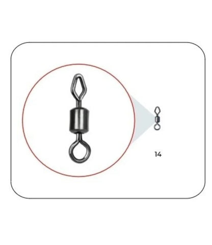 Mixed-Eye Mini Feeder Swivel 14