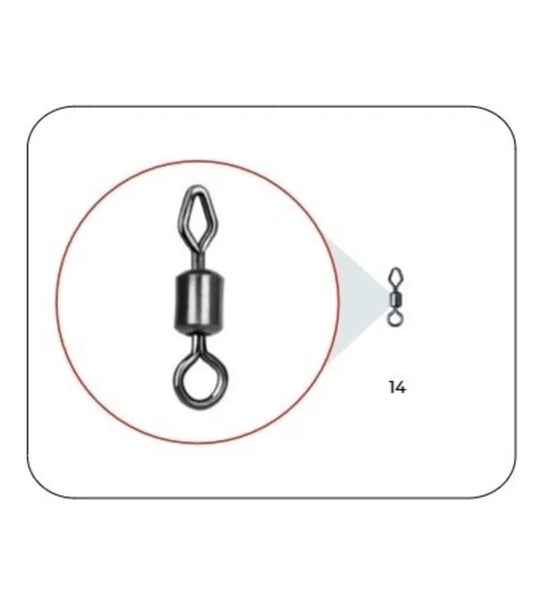 Mixed-Eye Mini Feeder Swivel 14
