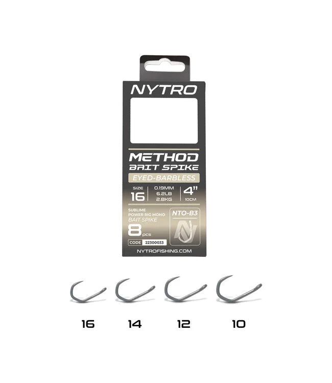 NTO-B3 Barbless method Bait spike 10cm