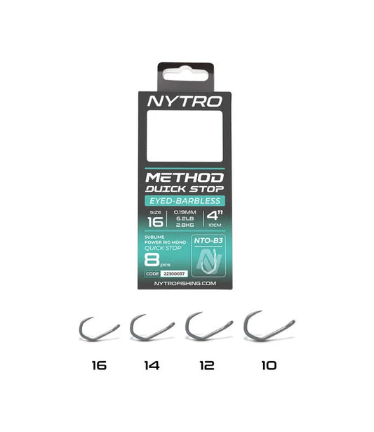 NTO-B3 Barbless Quick Stop 10cm