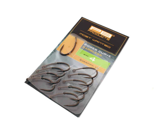 Power Curve Barbless PTFE hook