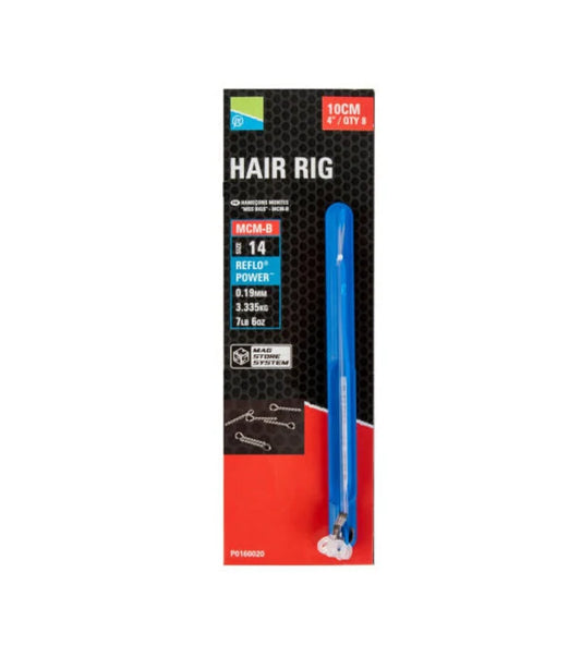 MCB-B 4''/10cm Bayonet Hair Rigs Barbless